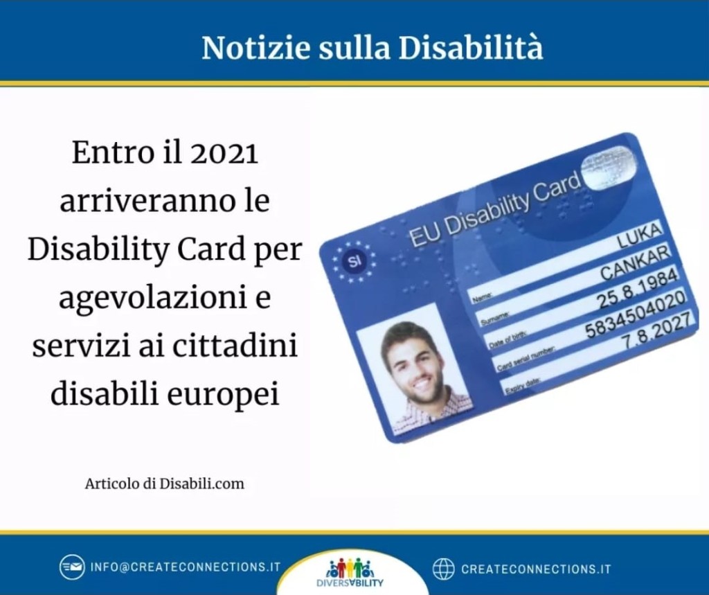 Eu Disability Card